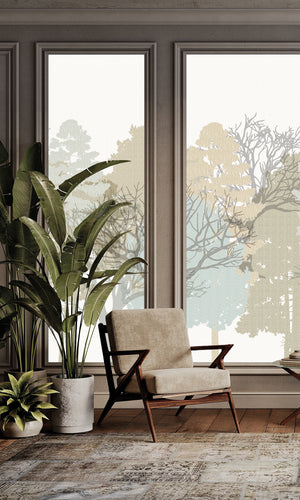 Antibes Nature Classic Chalk & Trellised Ivy AND28290