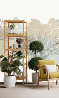 Antibes Nature Classic Chalk & Trellised Ivy AND28290