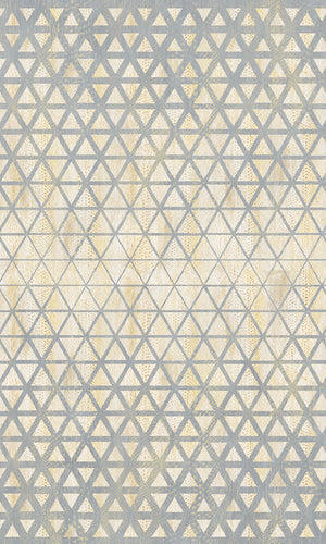 Vanilla Lime Gradient Geometric Wallpaper 014310