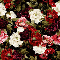 Curated Bespoke Murals Romantic Flowers Wallpaper 2001009