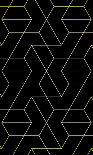 Geometric Connected Lines Wallpaper 2001035