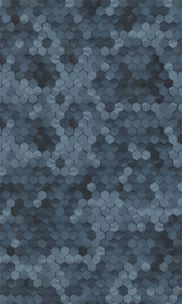 Dimension Royal Blue Shimmering Mosaic Tiles 219582