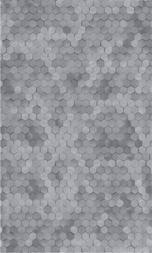 Dimension Medium Grey Shimmering Mosaic Tiles 219588