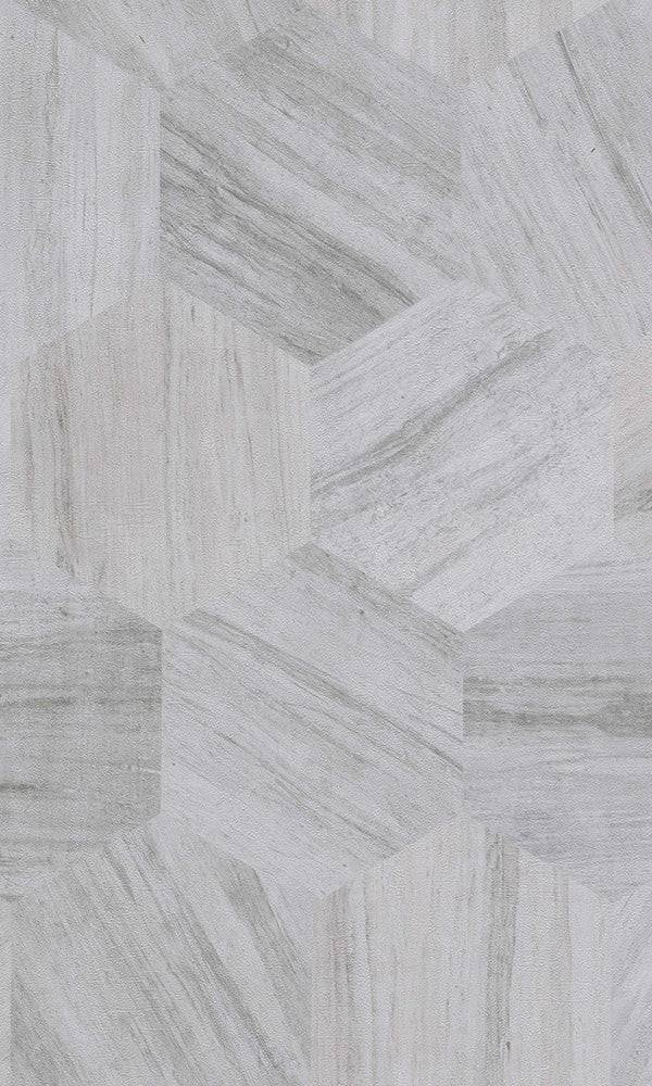 Material World Cool Grey Shifted Geometric Wood 219840