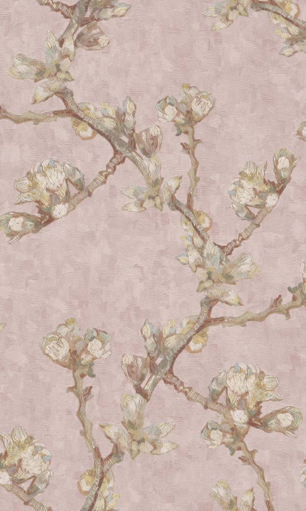 Van Gogh sprig of flowering almond