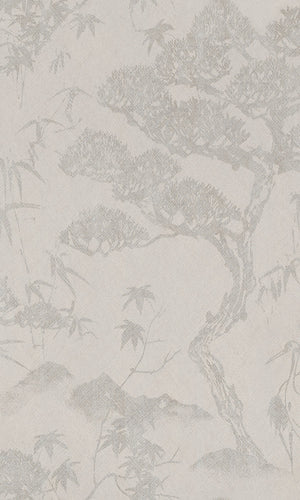 nature inspired asian crane zen wallpaper