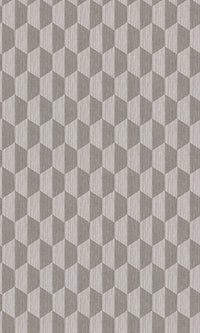 Cubiq Greige Geo Tapestry 220354