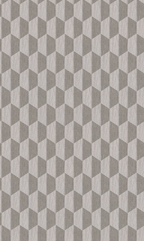 Cubiq Grey & Cream Geo Tapestry 220353 – Prime Walls US