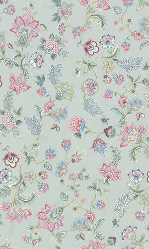 vintage floral paisley wallpaper