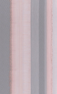 Casual Pink & Purple Eclectic Textured Stripe 30444