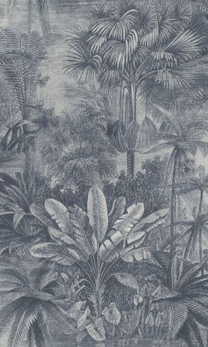 metallic tropical wallpaper canada