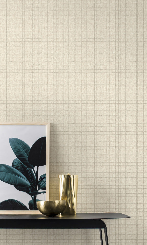 metallic geometric wallpaper canada