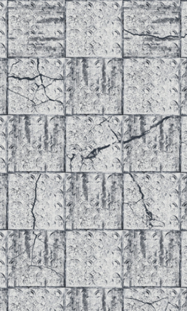 Windmill Avenue Broken Tiles Wallpaper 6332018
