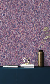 geometric home office wallpaper canada
