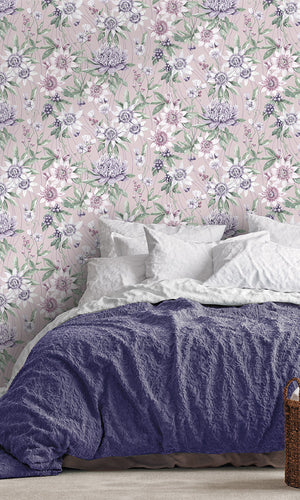 floral bedroom wallpaper canada