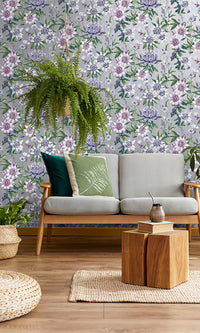 floral living room wallpaper canada