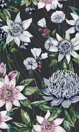 floral wallpaper canada