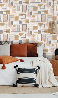 abstract bedroom wallpaper canada