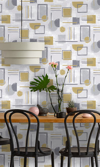 abstract dining room wallpaper canada