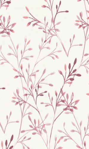 Phoenix Pink Branche/ Leaves Motives A48801