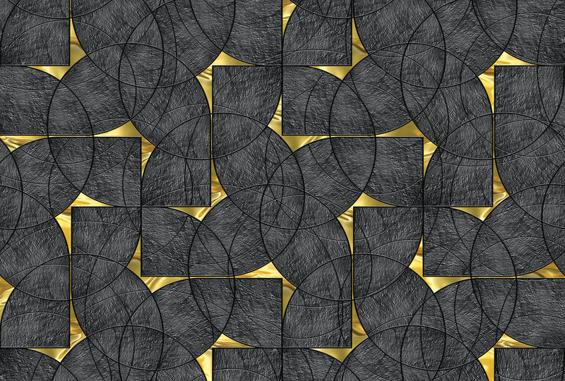 geometric faux finish wallpaper