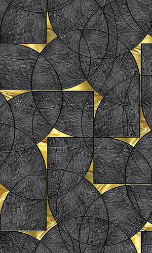 geometric faux finish wallpaper