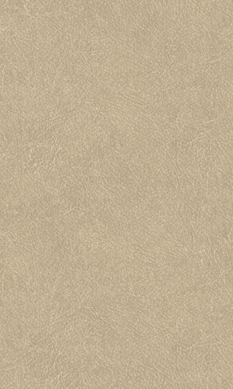 Tahiti Beige Leather Plain Wallpaper TA25021