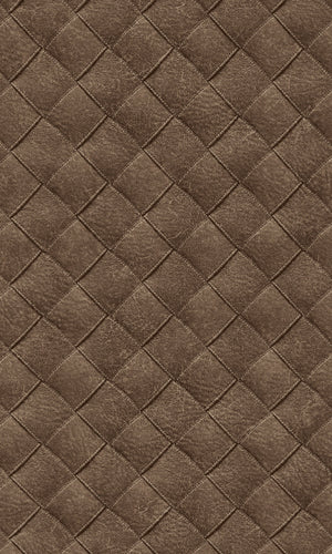 Tahiti Brown Leather Patchwork TA25072