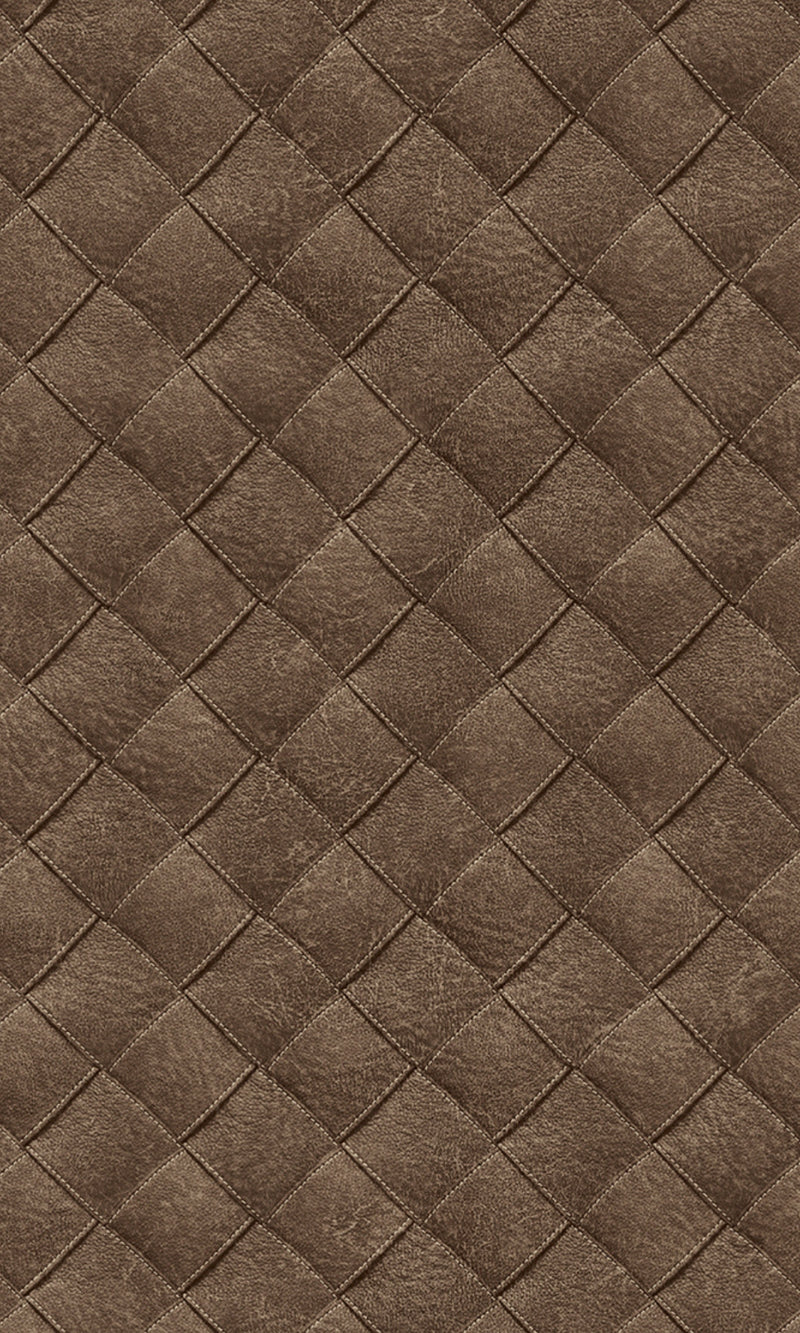 Tahiti Brown Leather Patchwork TA25072
