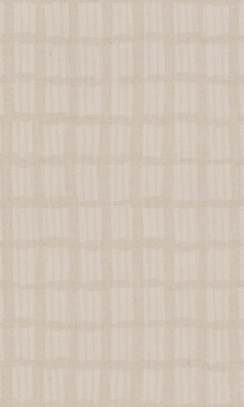 The Marker Cream Grid Wallpaper 221231
