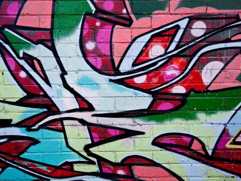 Custom Murals Graffiti Wallpaper GRA-100
