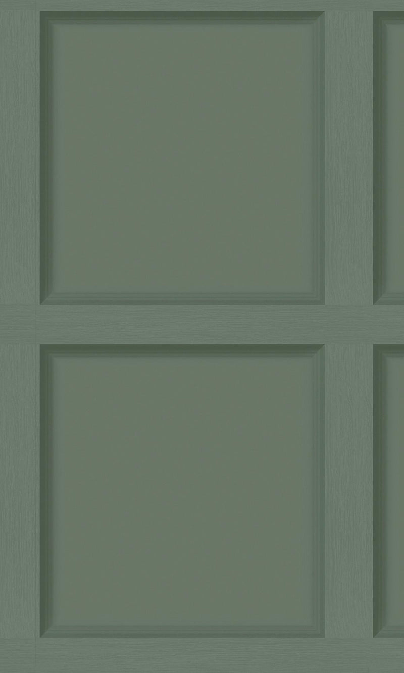 Imaginarium II Green Modern Wood Panel 12982