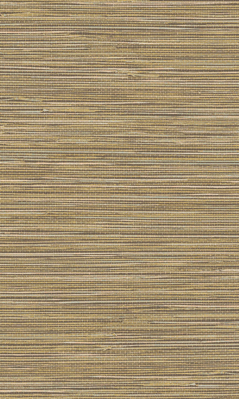 Tahiti Greige Grassccloth Wallpaper TA25042