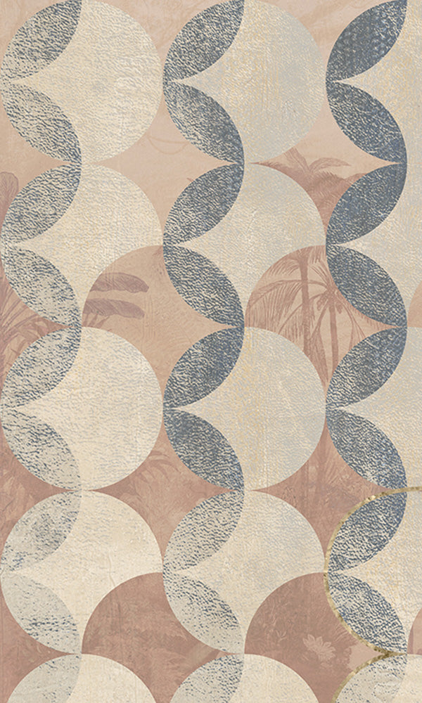 tropical geometric wallpaper canada