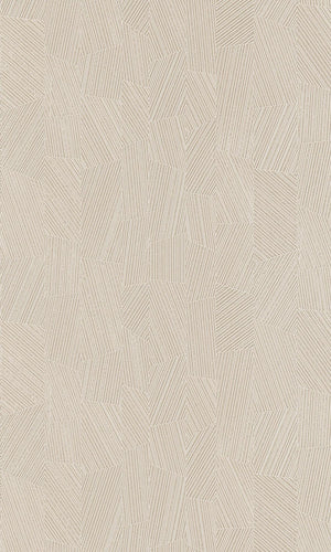 Muse Light Beige Striped Facets - All-Over MU3013