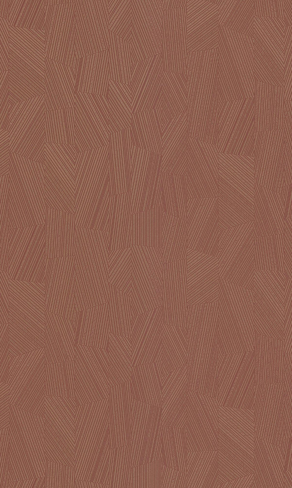 Muse Red Striped Facets - All-Over MU3009
