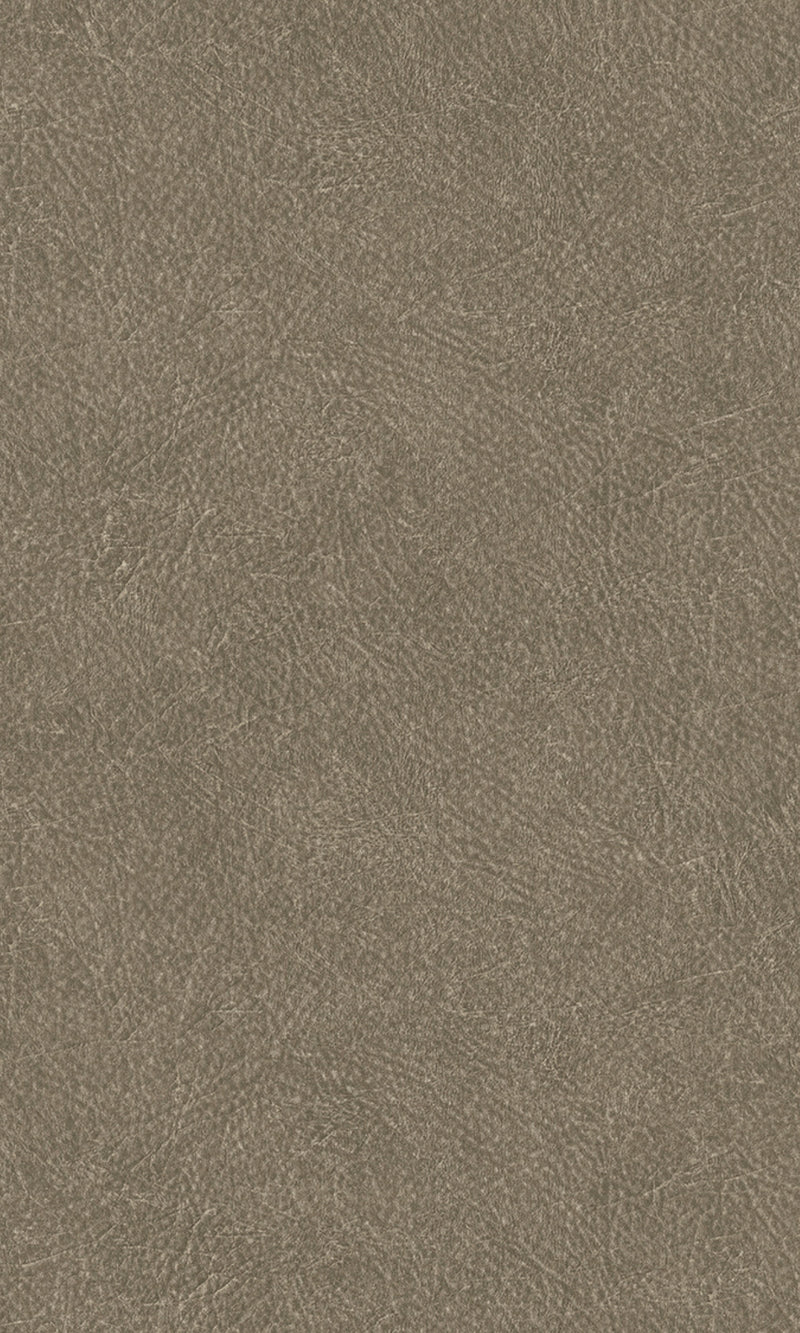 Tahiti Taupe Leather Plain Wallpaper TA25024
