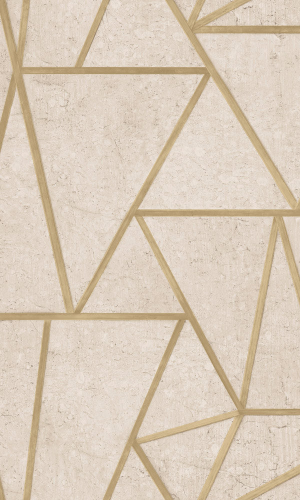 metallic geometric wallpaper