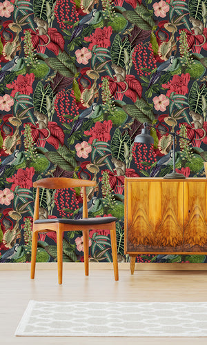 jungle pop botanical wallpaper canada