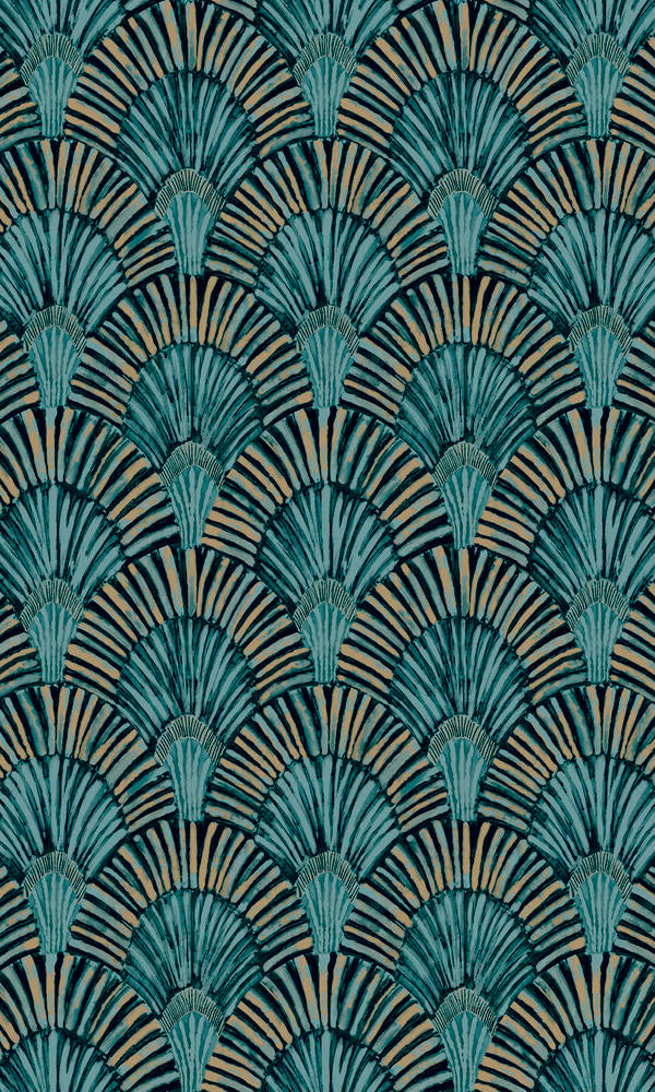 art deco geometric wallpaper canada