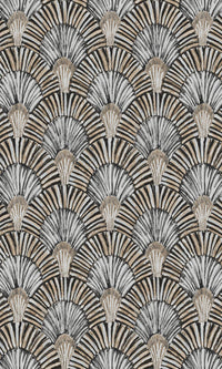 art deco geometric wallpaper canada