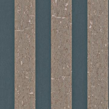 Indigo Speckled Stripes- Wallpaper 226682