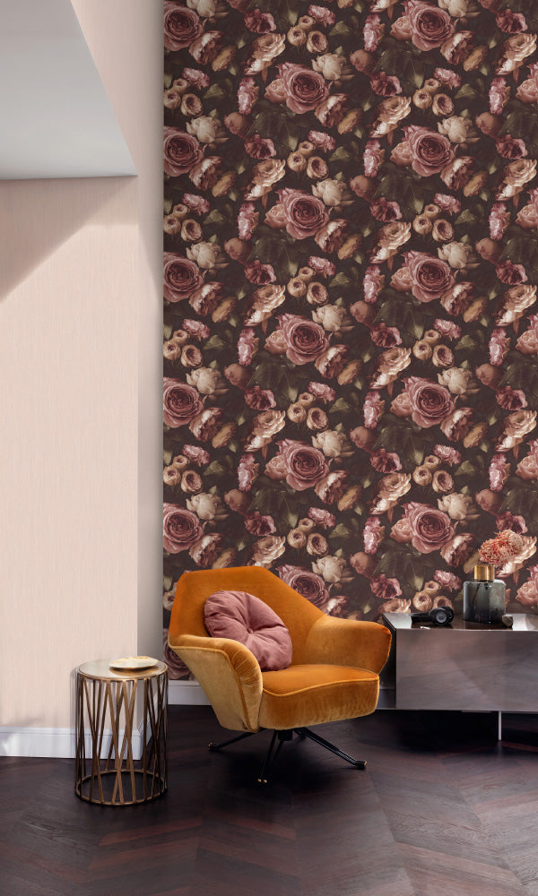 vintage floral living room wallpaper canada